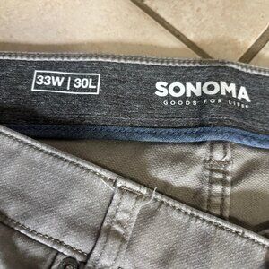 Sonoma men's pant 33 W 30L
